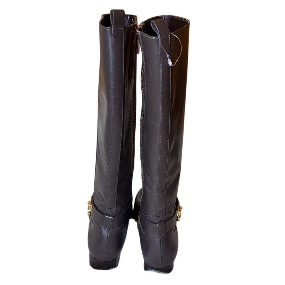 Michael Kors Ryan Leather Riding Boots 5.5 NWOT - Picture 8 of 11